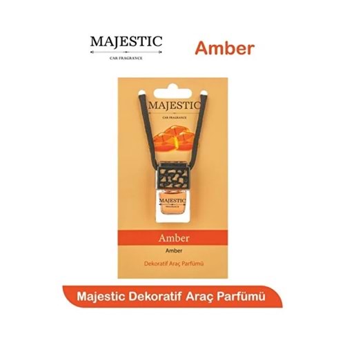 MAJESTIC DEKORATİF ARAÇ PARFÜMÜ 7 ML ( AMBER )