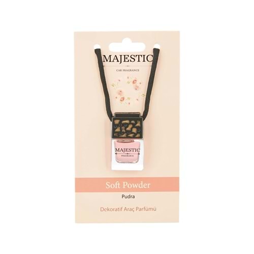 MAJESTIC DEKORATİF ARAÇ PARFÜMÜ 7 ML ( PUDRA )