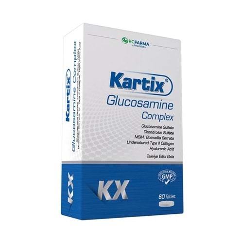 KARTİX GLUCOSAMİNE COMPLEX 60 TABLET ( GLUCOSAMİNE SULFATE & TYPE II COLLAGEN )