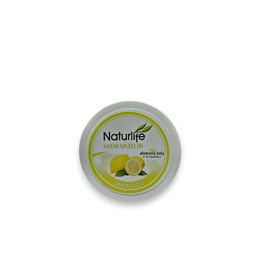 NATURLIFE KREM VAZELİN 100 ML ( LİMON ÖZLÜ )