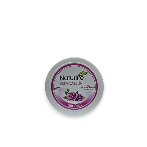 NATURLIFE KREM VAZELİN 100 ML ( GÜL ÖZLÜ )