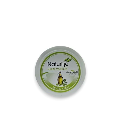 NATURLIFE KREM VAZELİN 100 ML ( ZEYTİNYAĞLI )