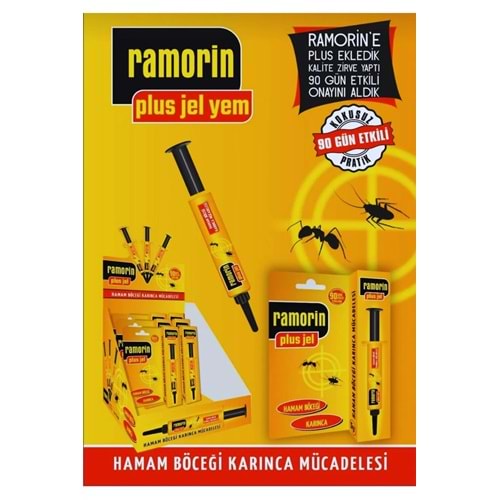 RAMORİN PLUS HAMAM BÖCEĞİ VE KARINCA JELİ 20 GR