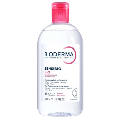 BİODERMA SENSİBİO H2O MİSEL SU & YÜZ TEMİZLEME SUYU 500 ML