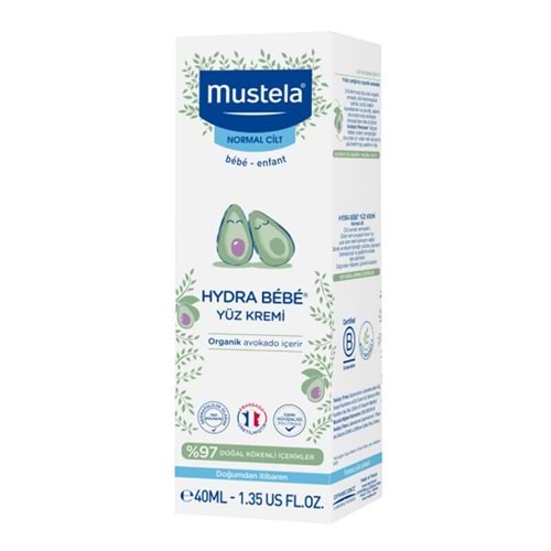 MUSTELA HYDRA BEBE NORMAL CİLT YÜZ KREMİ 40 ML