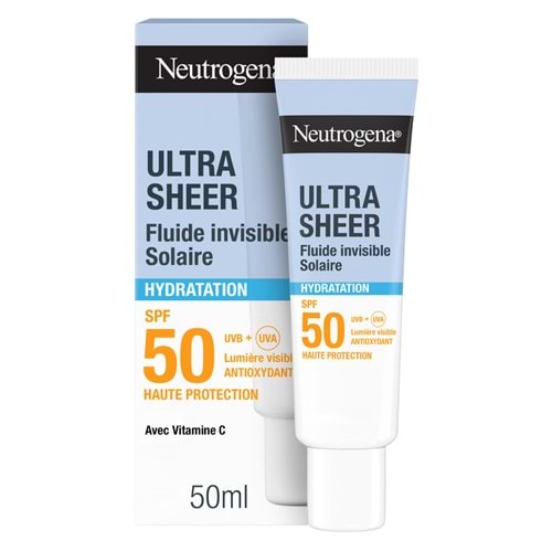 NEUTROGENA ULTRA SHEER HYDRATION NEMLENDİRİCİ GÜNEŞ KREMİ SPF 50 (50 ML)