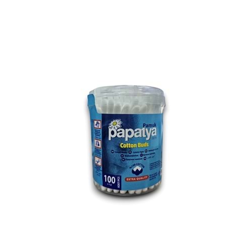 PAPATYA KULAK ÇUBUĞU ( 100 ADET )
