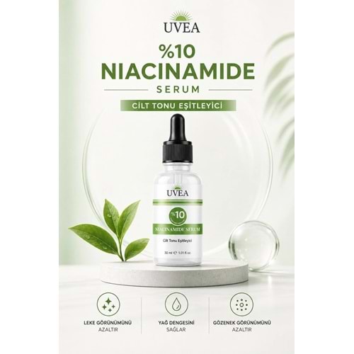 UVEA NIACINAMIDE SERUM 30 ML ( %10 NİASİNAMİD SERUM )