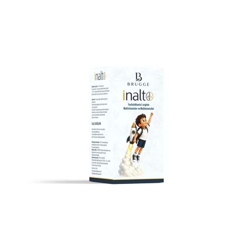 BRUGGE İNALTO MULTİVİTAMİN VE MULTİMİNERAL İÇEREN ŞURUP 100 ML ( FOSFATİDİLSERİN & L-ARGİNİN )