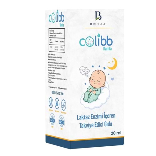BRUGGE COLİBB GAZ GİDERİCİ DAMLA 20 ML ( LAKTAZ ENZİMİ )