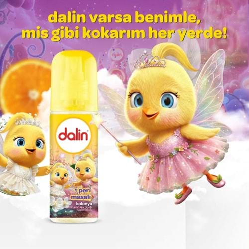 DALİN BEBEK KOLONYASI 150 ML PERİ MASALI