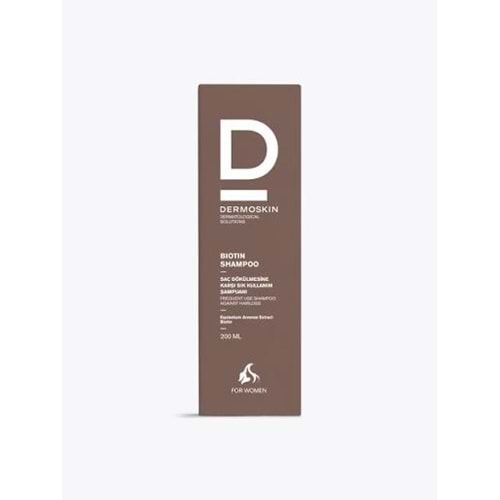 DERMOSKİN BİOTİN ŞAMPUAN KADINLARA ÖZEL 200 ML ( SAÇ DÖKÜLMESİNE KARŞI )