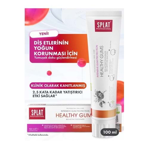 SPLAT HEALTHY GUMS YOĞUN DİŞ ETİ KORUMASI DİŞ MACUNU 100 ML