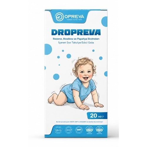 OPREVA DROPREVA GAZ GİDERİCİ DAMLA 20 ML ( REZENE & PAPATYA )