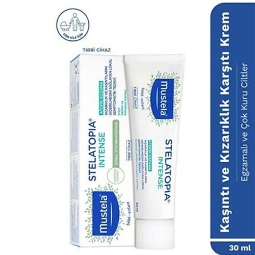 MUSTELA STELATOPİA INTENSE 30 ML ( ATOPİK EGZEMA & KIZARIKLIK VE KAŞINTI )