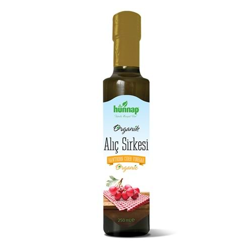 HÜNNAP ORGANİK ALIÇ SİRKESİ 250 ML