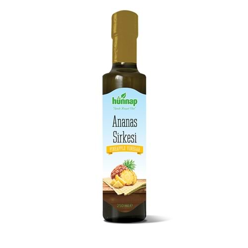 HÜNNAP ORGANİK ANANAS SİRKESİ 250 ML