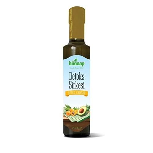HÜNNAP ORGANİK DETOKS SİRKESİ 250 ML