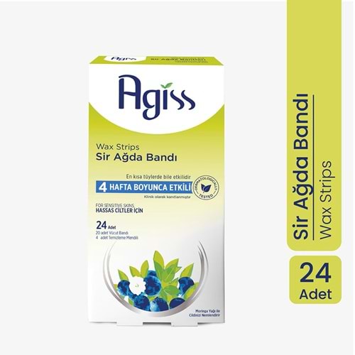 AGİSS SİR AĞDA BANT SETİ (HASSAS CİLTLER / 24 ADET)