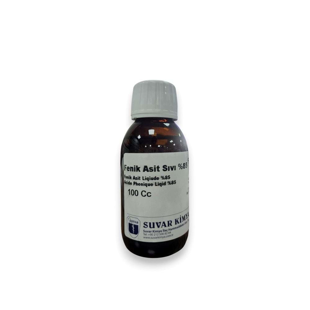 SUVAR ACIDE PHENIQUE LİQİD (FENİK ASİT SIVI) 100 CC