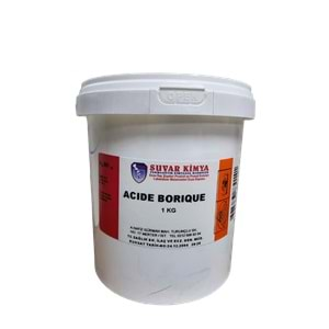 SUVAR ACIDE BORIQUE (BORİK ASİT) 1 KG