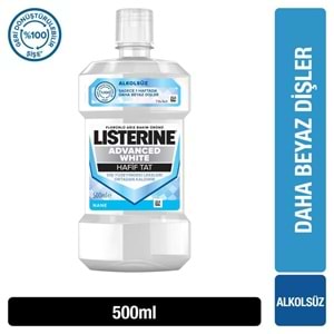 LİSTERİNE AĞIZ SUYU ( ADVANCED WHITE / 500 ML )