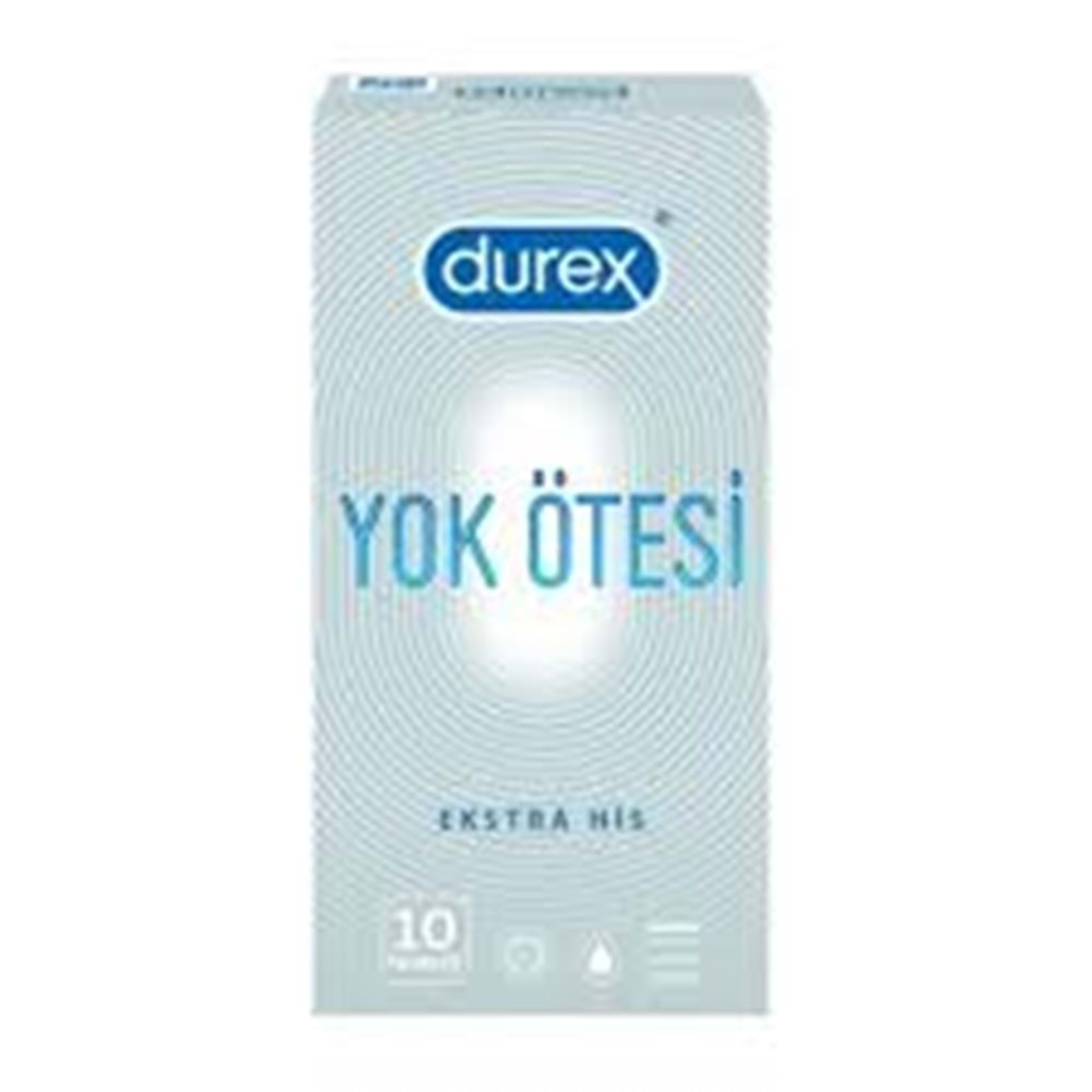 DUREX PREZERVATİF YOK ÖTESİ 10 LU (EKSTRA HİS)