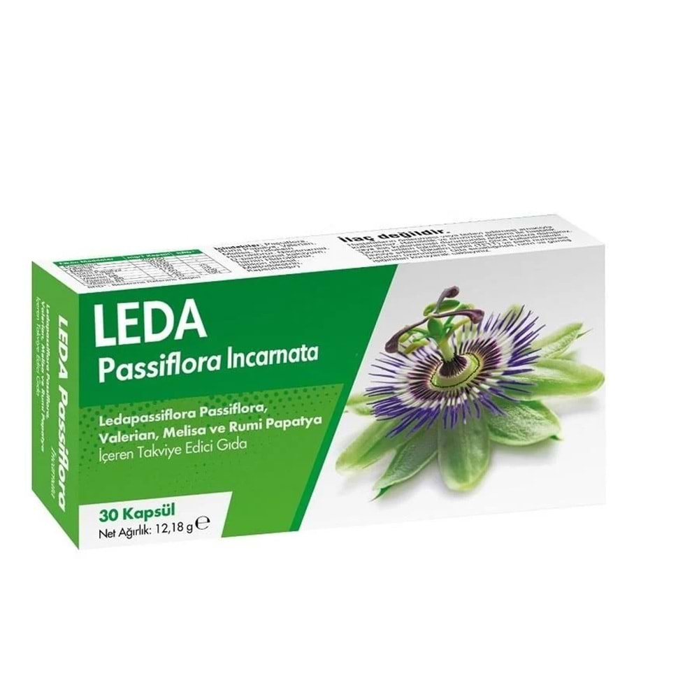 LEDAPHARMA PASSİFLORA INCARNATA 30 KAPSÜL