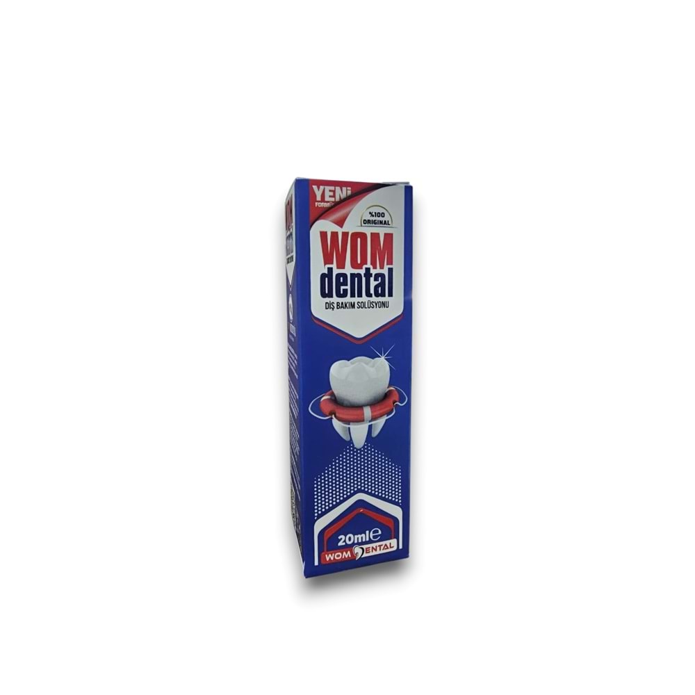 WOM DENTAL DİŞ BAKIM SOLÜSYONU 20 ML