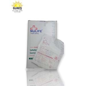 NULIFE PUDRASIZ LATEKS CERRAHİ STERİL ELDİVEN ( 7.0 / 1 ÇİFT / TEK KULLANIMLIK )