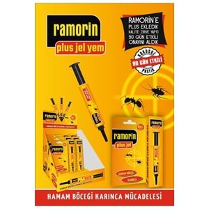 RAMORİN PLUS HAMAM BÖCEĞİ VE KARINCA JELİ 5 GR