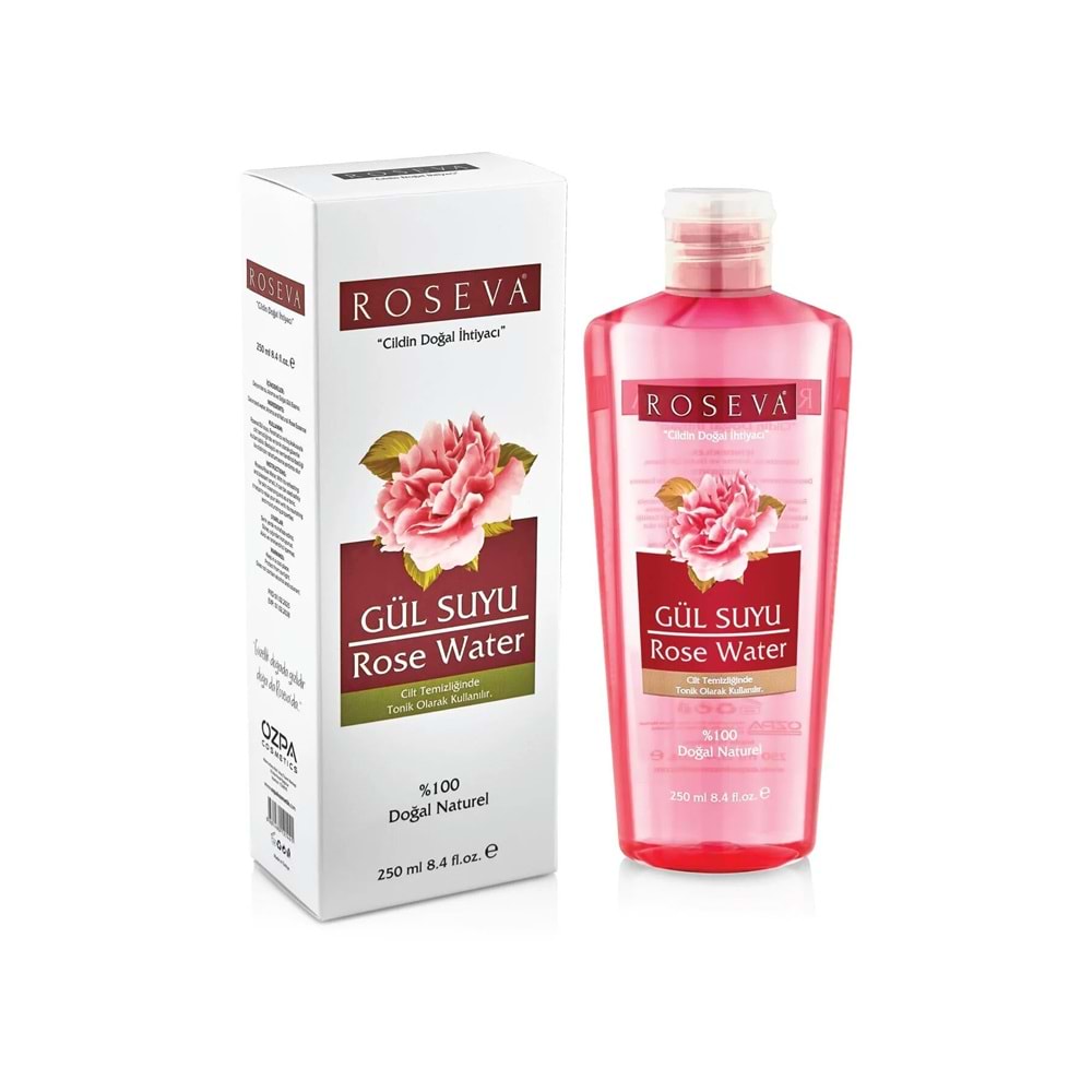 ROSEVA GÜL SUYU 250 ML (TONİK)