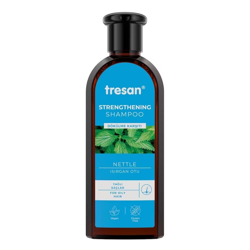 TRESAN DÖKÜLME KARŞITI ŞAMPUAN 300 ML ( YAĞLI SAÇLAR / ISIRGAN OTU )