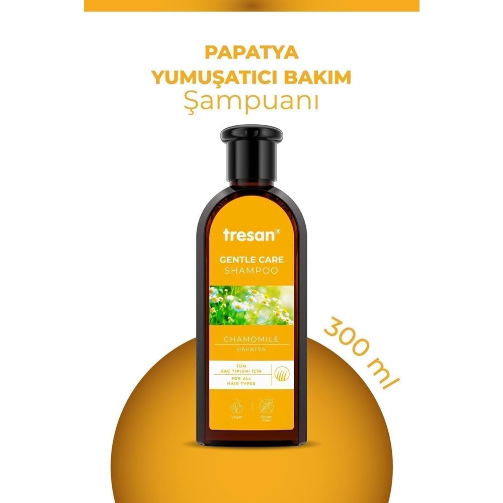 TRESAN ŞAMPUAN 300 ML ( TÜM SAÇ TİPLERİ / PAPATYA )