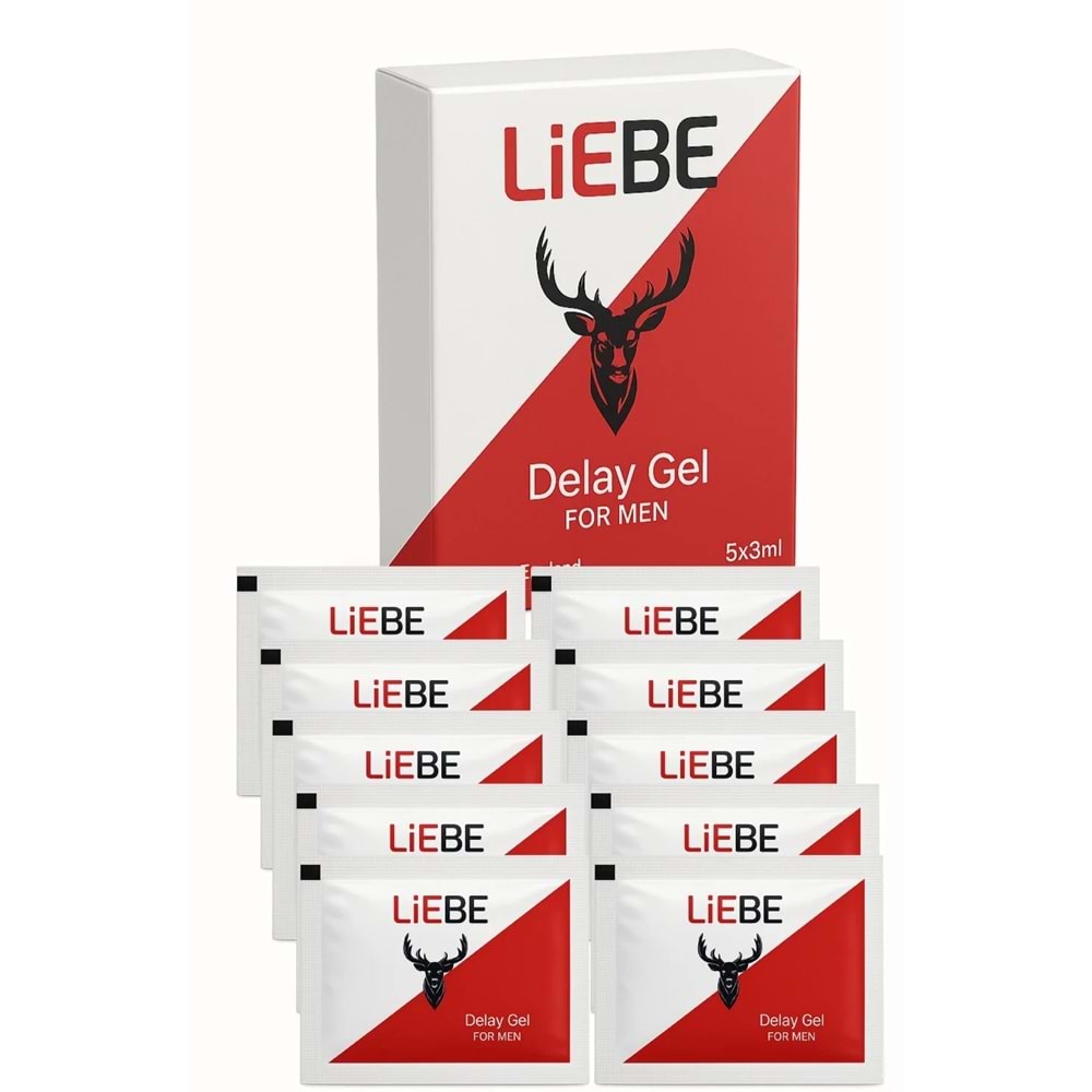 LİEBE DELAY GEL FOR MEN KREM 5x3 ML