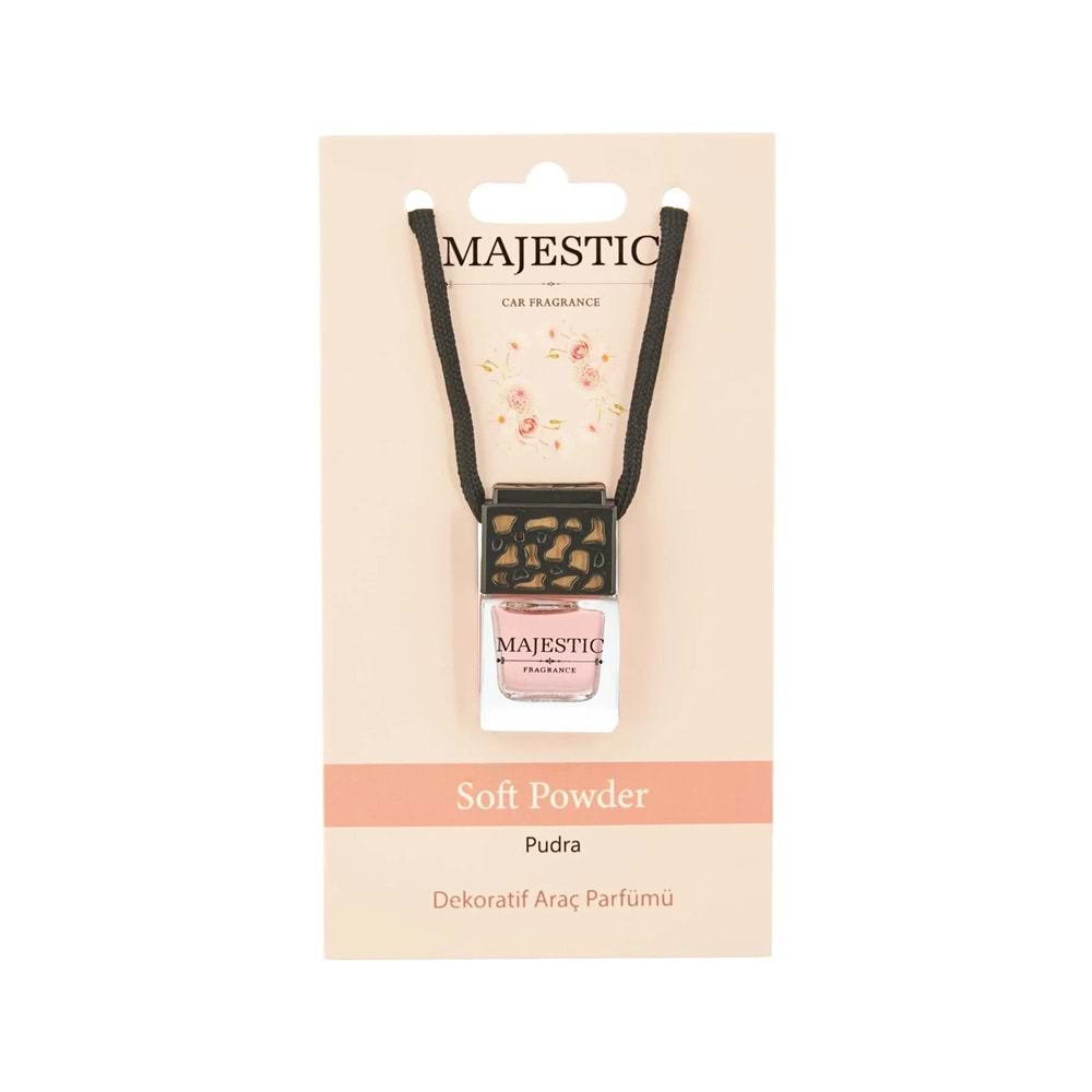 MAJESTIC DEKORATİF ARAÇ PARFÜMÜ 7 ML ( PUDRA )
