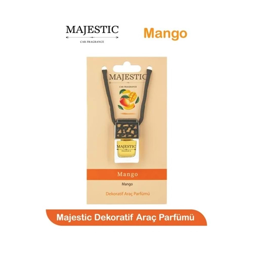 MAJESTIC DEKORATİF ARAÇ PARFÜMÜ 7 ML ( MANGO )