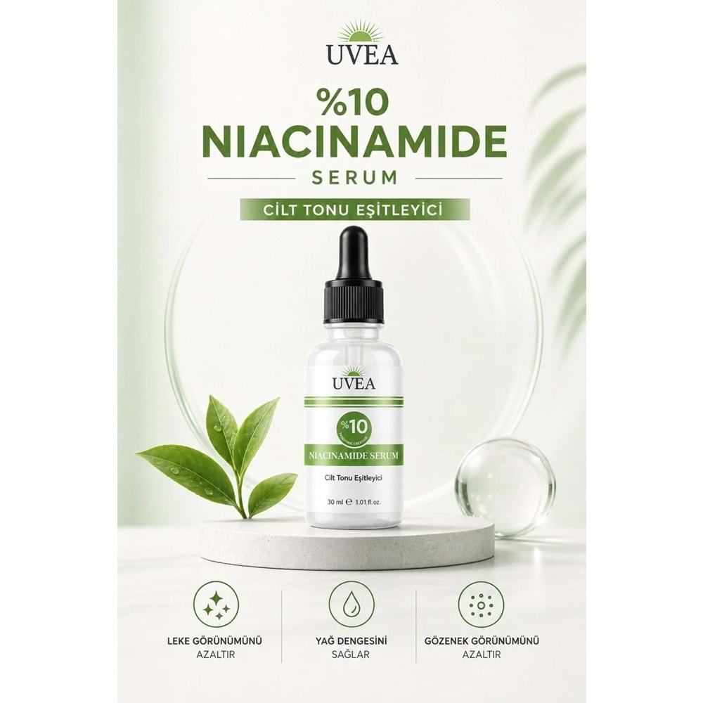 UVEA NIACINAMIDE SERUM 30 ML ( %10 NİASİNAMİD SERUM )