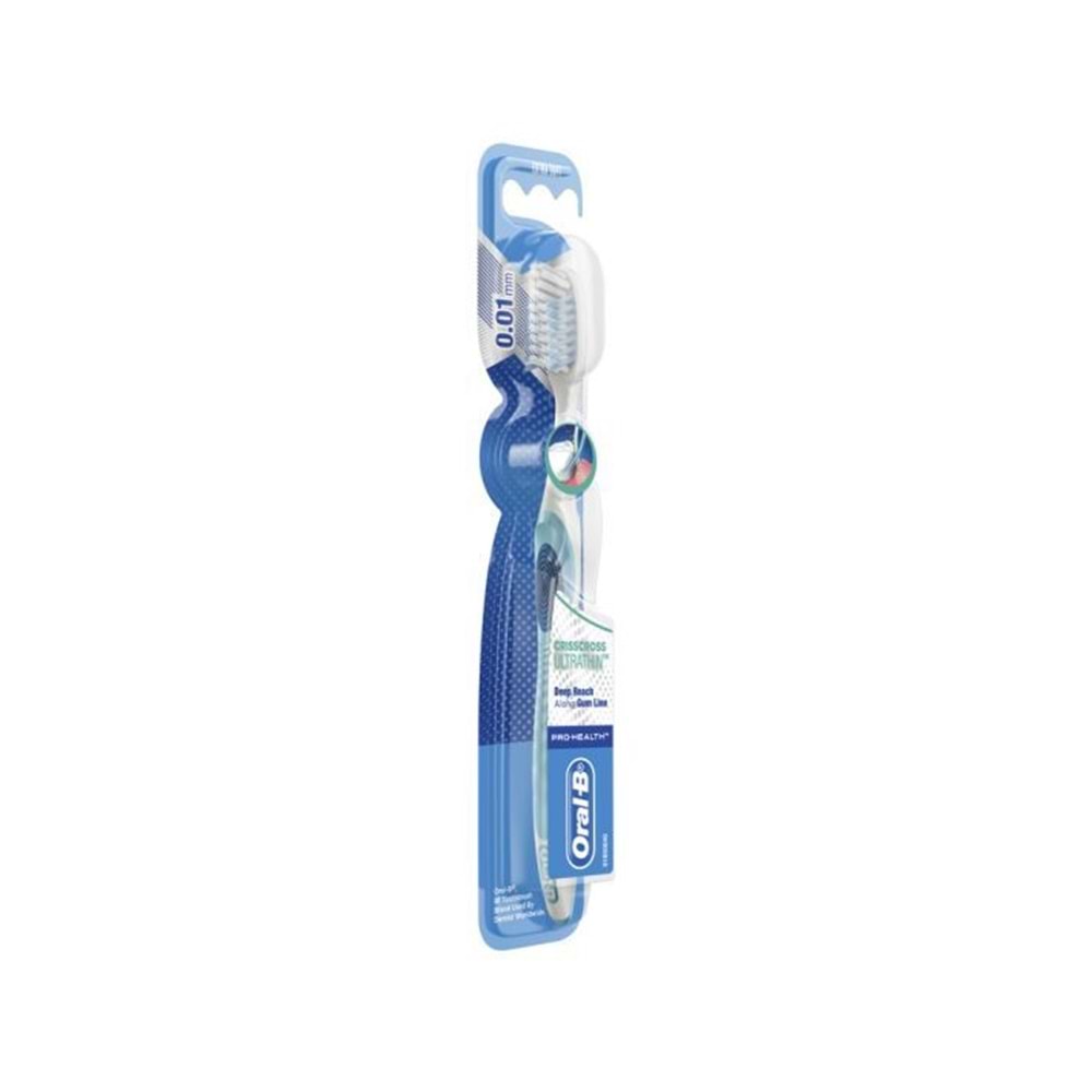 ORAL-B DİŞ FIRÇASI CRISSCROSS ULTRATHIN ( EKSTRA YUMUŞAK )