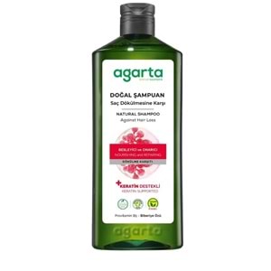 AGARTA SAÇ DÖKÜLMESİNE KARŞI ŞAMPUAN 400 ML ( BİBERİYE ÖZÜ )