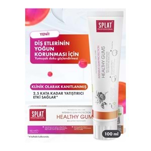 SPLAT HEALTHY GUMS YOĞUN DİŞ ETİ KORUMASI DİŞ MACUNU 100 ML