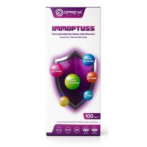 OPREVA İMMOPTUSS BETA GLUKAN İÇEREN TAKVİYE EDİCİ ŞURUP 100 ML