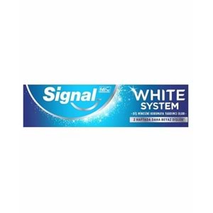 SİGNAL WHITE SYSTEM DİŞ MACUNU 75 ML
