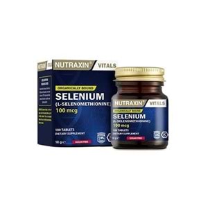NUTRAXIN SELENYUM 100 MCG 100 TABLET